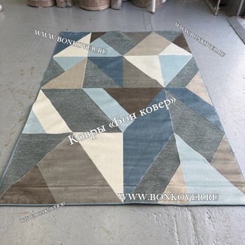 Геометрический Ковер Из Вискозы Дизайн 21617